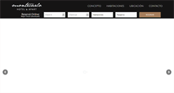 Desktop Screenshot of montecarlohotel.com.ar